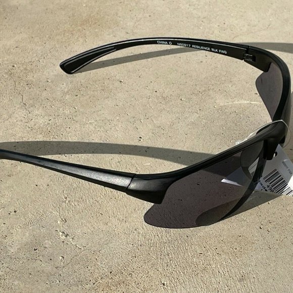 FWG Men Sunglasses Black Wrap Eye Wear UV protection Shade RESILIENCE NS0917 - Picture 4 of 10